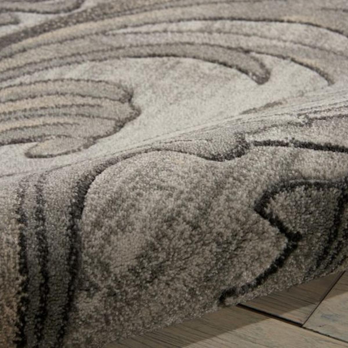 Maxell Hallway Runner MAE05 by Nourison in Graphite 66x229cm – image 1