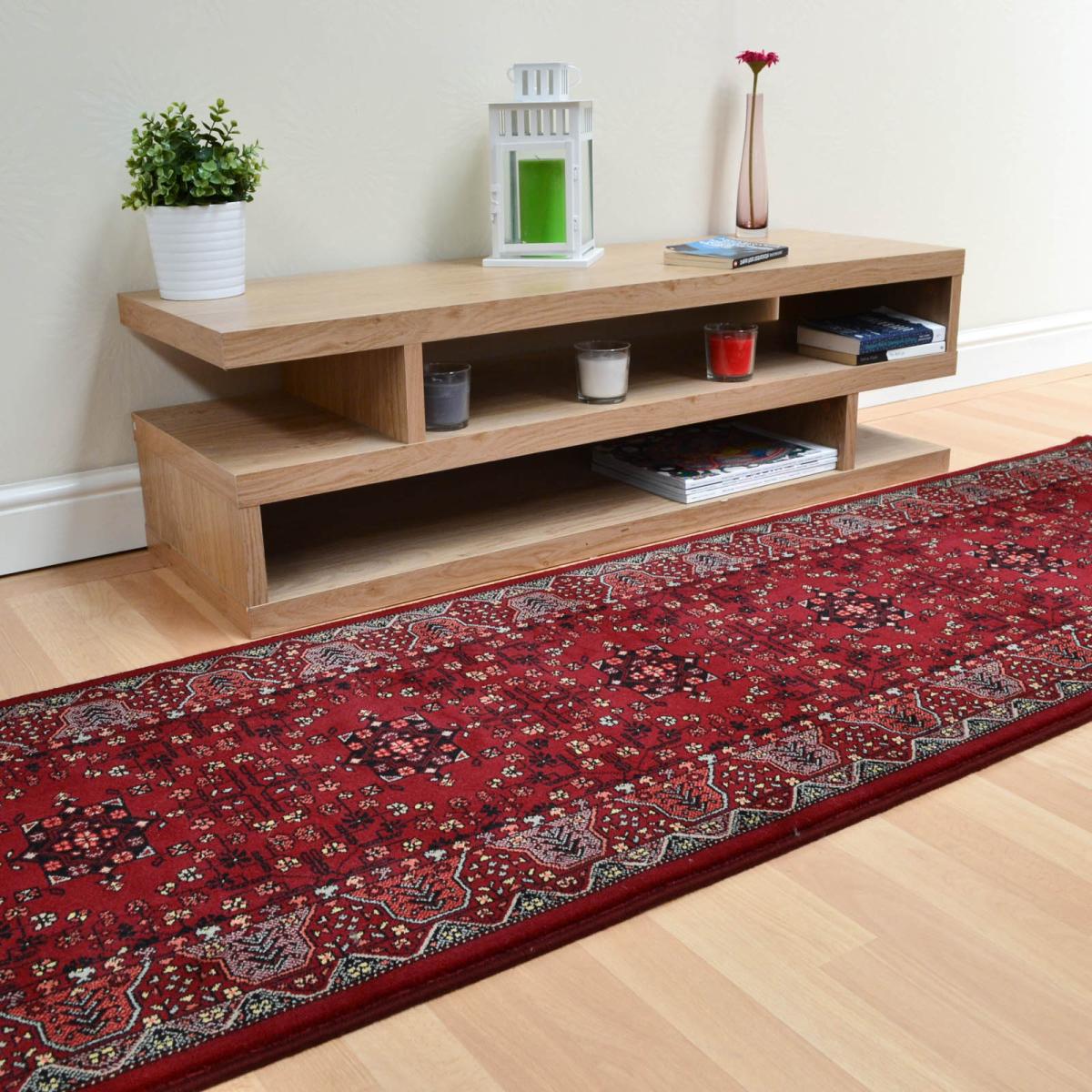 Viscount Hallway Runners V61 65103 390 Red – image 1