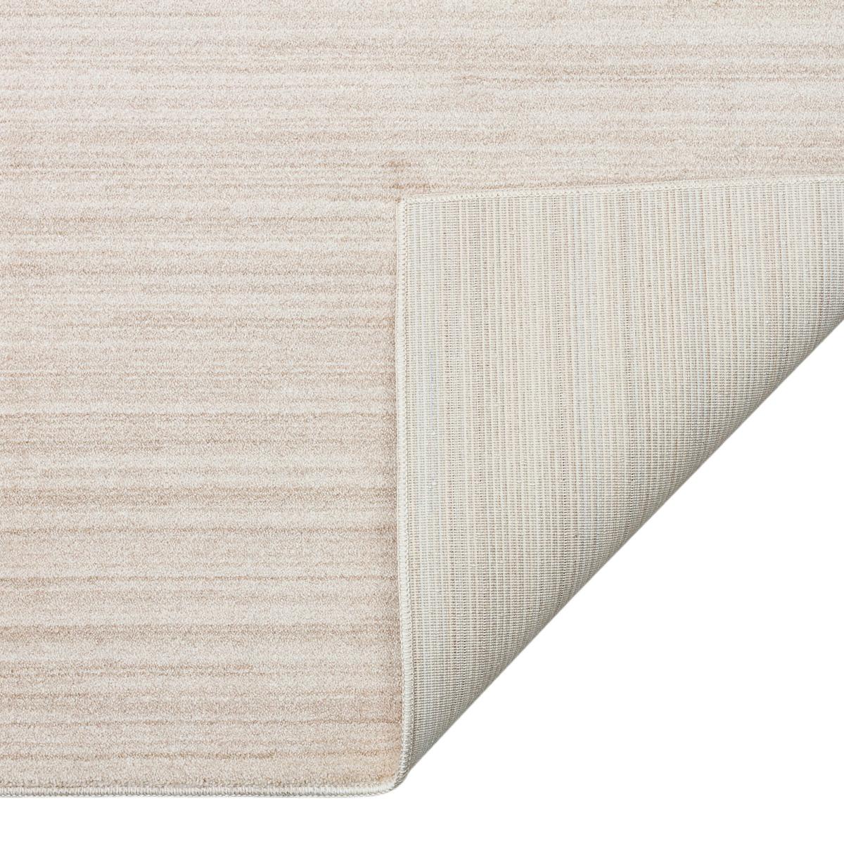 Uni Abstract Striped UNI901 Runner Rugs in Oyster – image 2