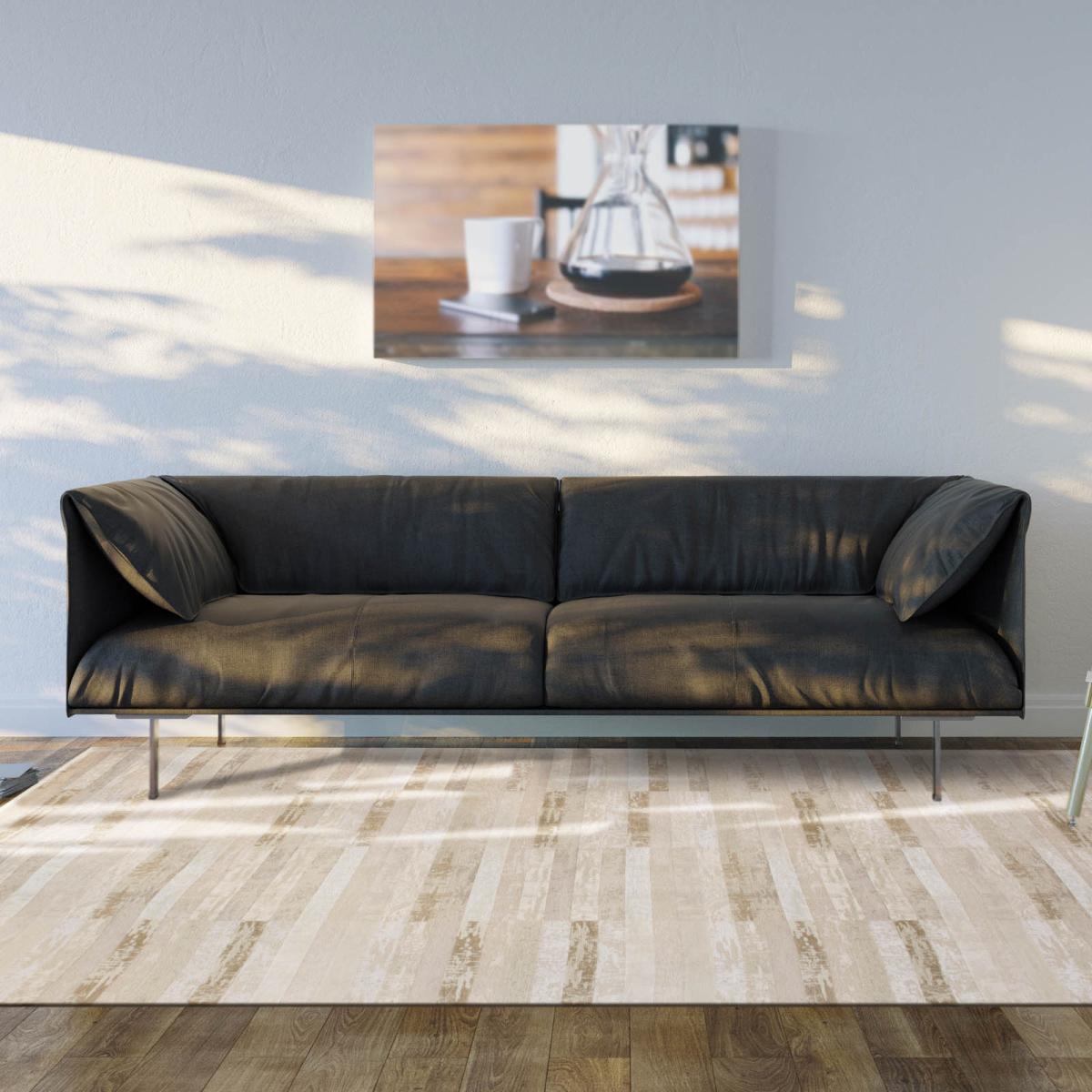 Louis De Poortere Runner Mosaiq 8387 Beige Shade – image 1