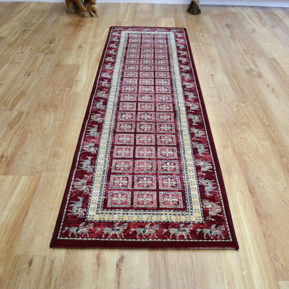 Noble Art Traditional Hallway Runners 65106 390 Pazyryk Red – image 1