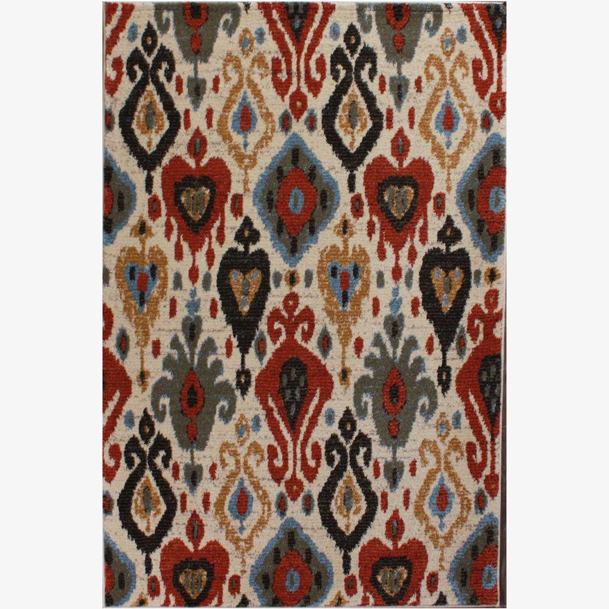 Cashmere Runner 5566 in Cream and Multicolours – image 1