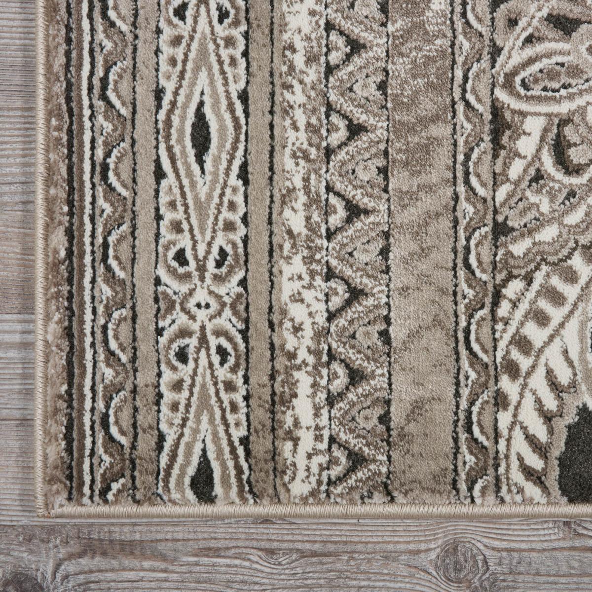 Karma Hallway Runners KRM03 in Beige – image 2