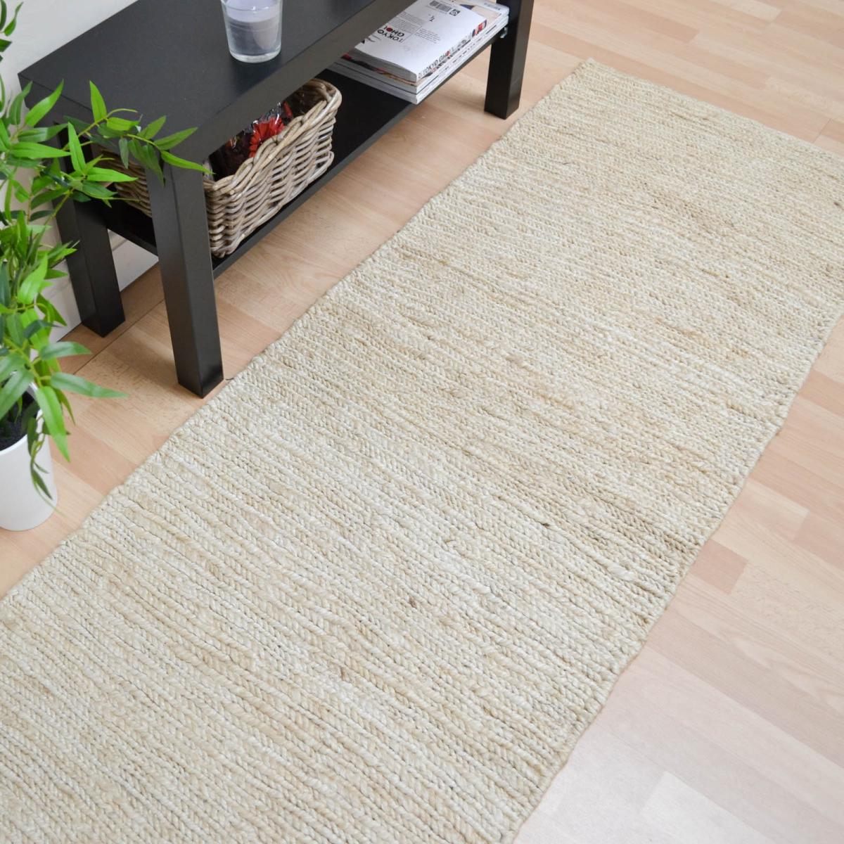 Jute Soumak Hallway Runners in Straw – image 5