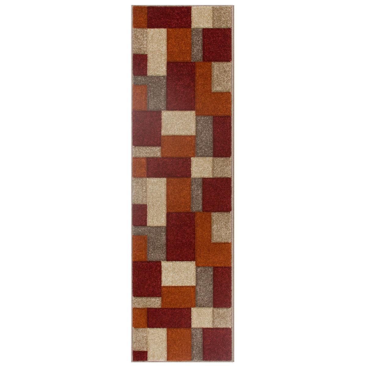Portland Runner 8425 R in Orange 60x230cm – image 4