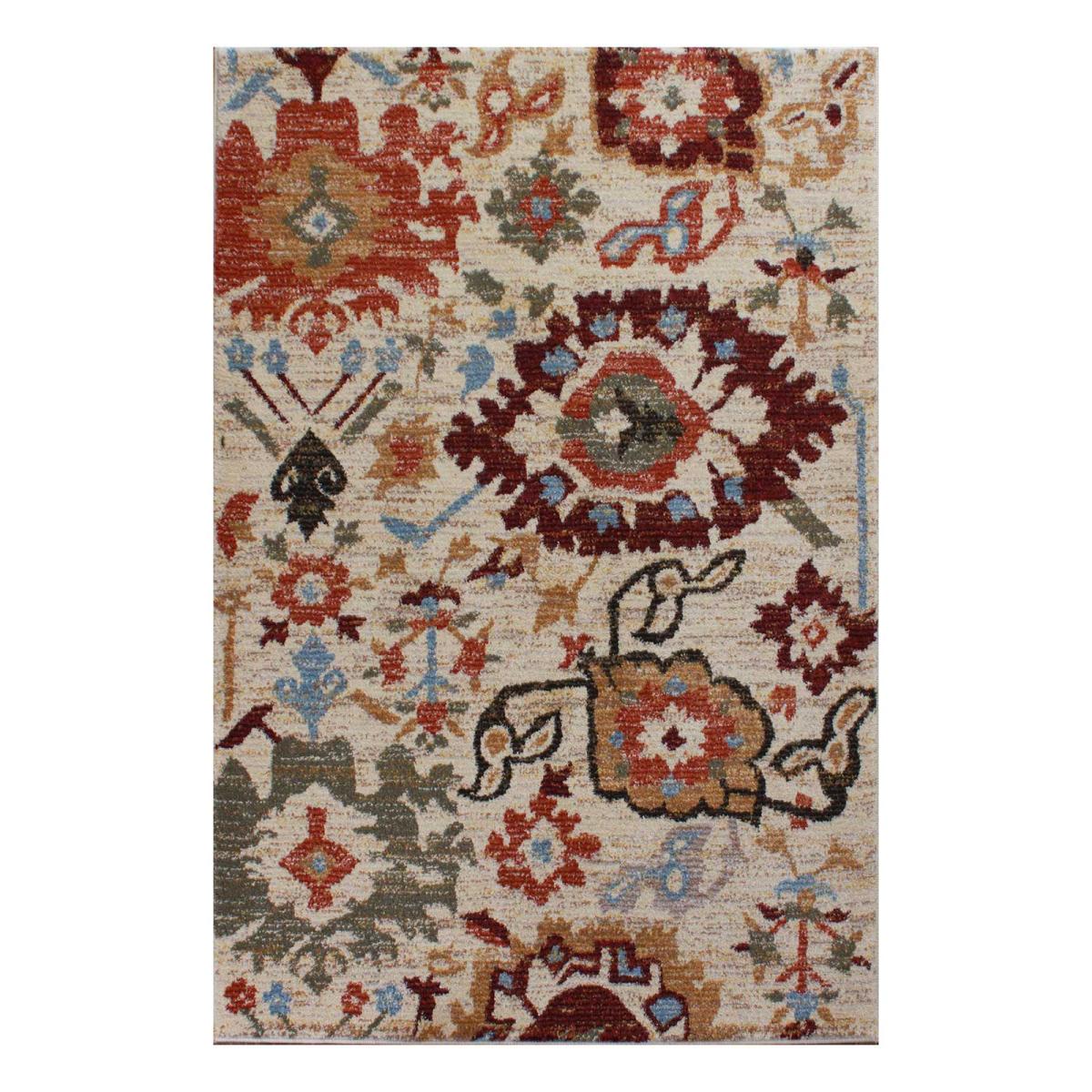 Cashmere Runner 5565 in Cream and Multicolours – image 2