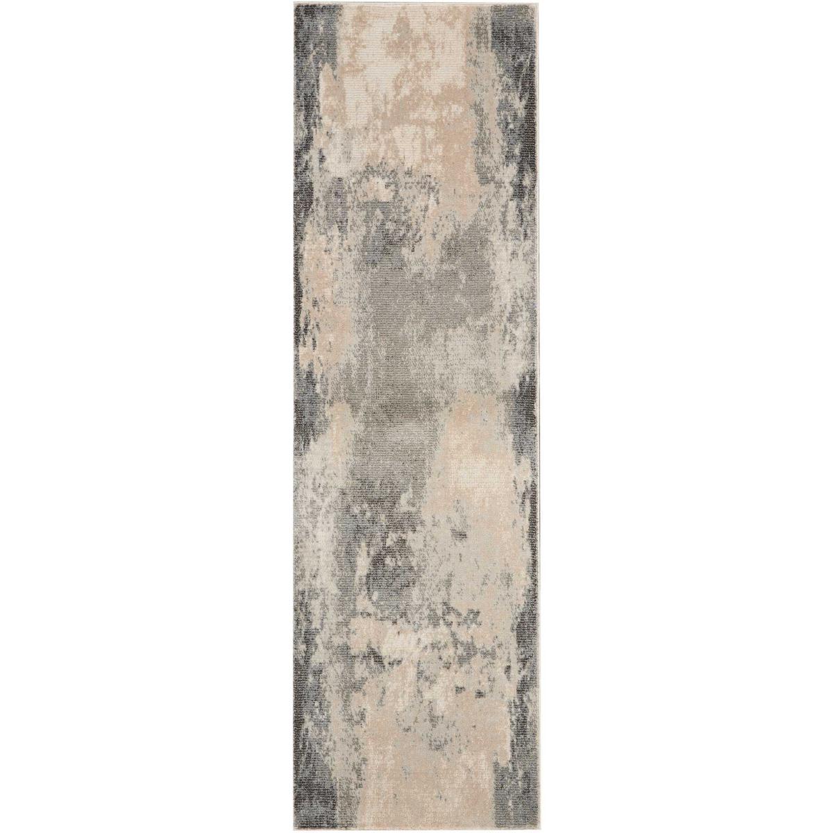 Maxell Runner MAE13 by Nourison in Ivory and Grey – image 2