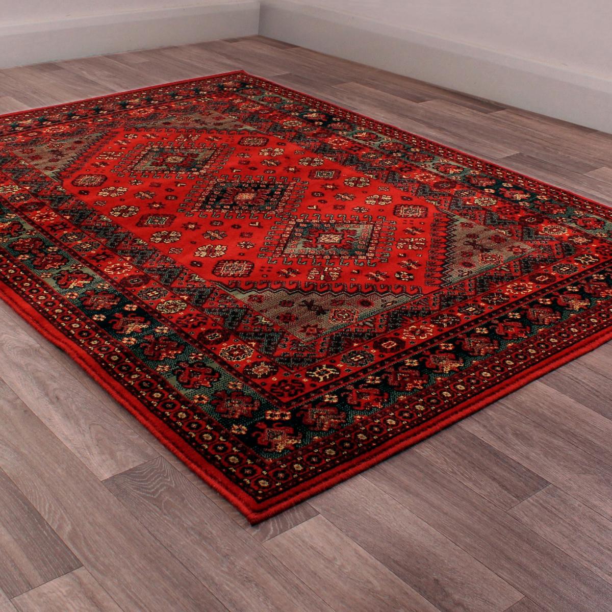 Keshan Heritage Shirvan Runner in Red – image 2
