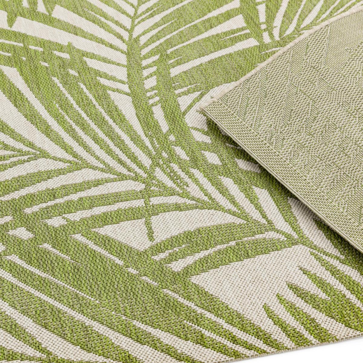Patio PAT15 Palm Outdoor Runner Rugs in Green – image 2