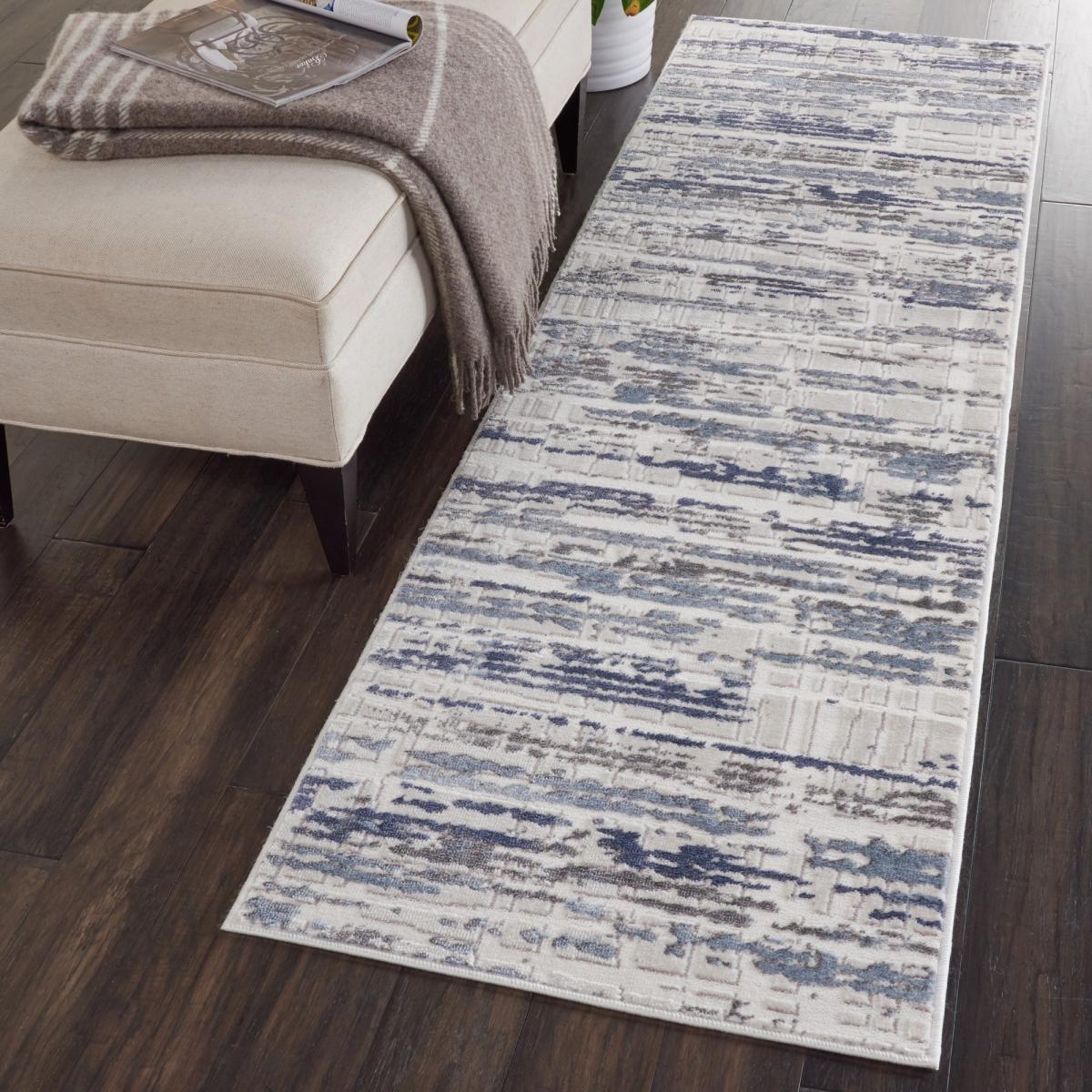 Urban Decor Runners URD03 by Nourison in Ivory and Slate – image 1