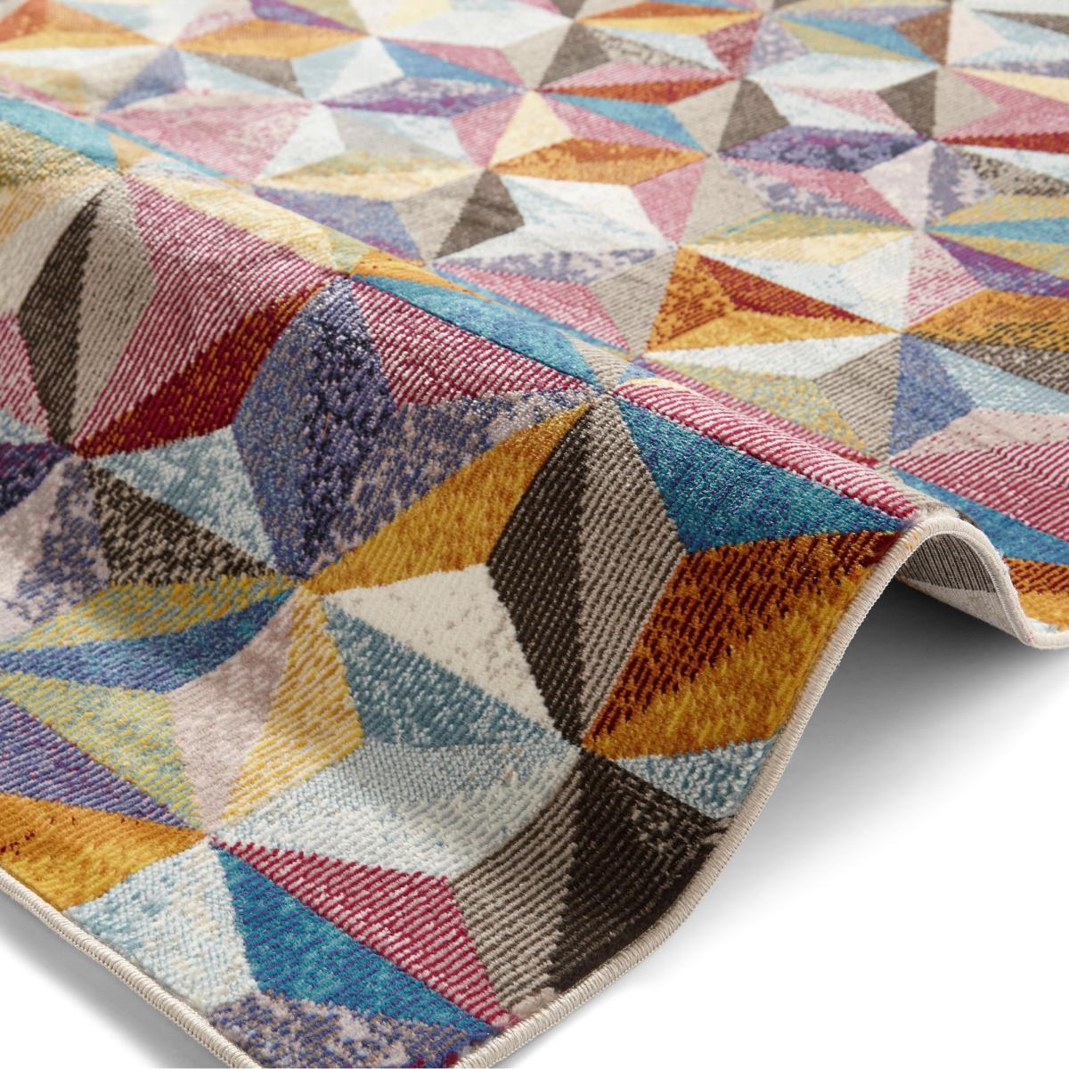 16th Avenue Multi-coloured Geometric Hallway Runner Rug 34A – image 2
