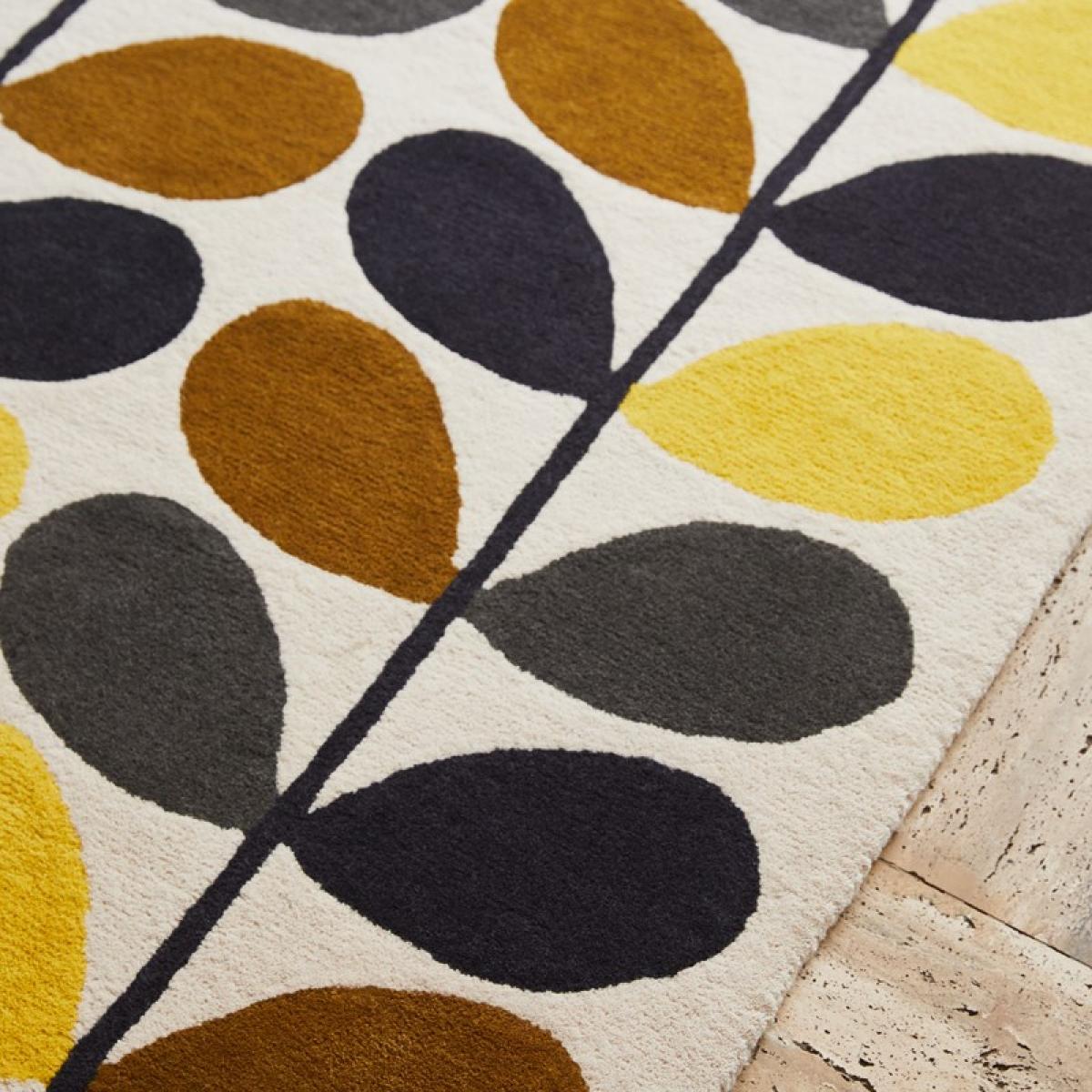 Multi Stem Runner Rugs 061506 in Brown by Orla Kiely – image 2