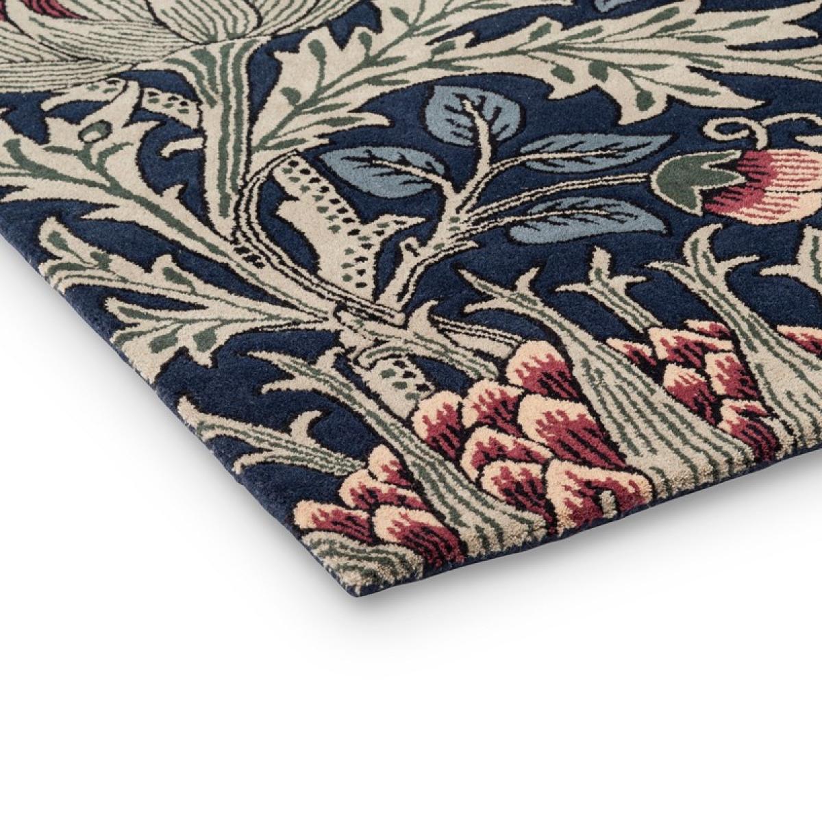 Artichoke Runner Rugs 127108 in Mineral By William Morris – image 1
