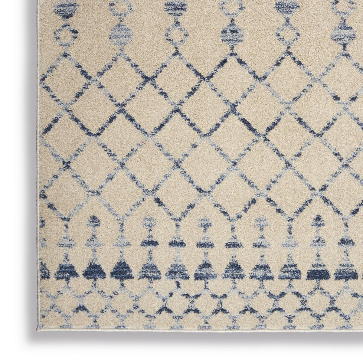 Palermo Runner PMR03 in beige blue by Nourison&nbsp;66x230cm – image 5
