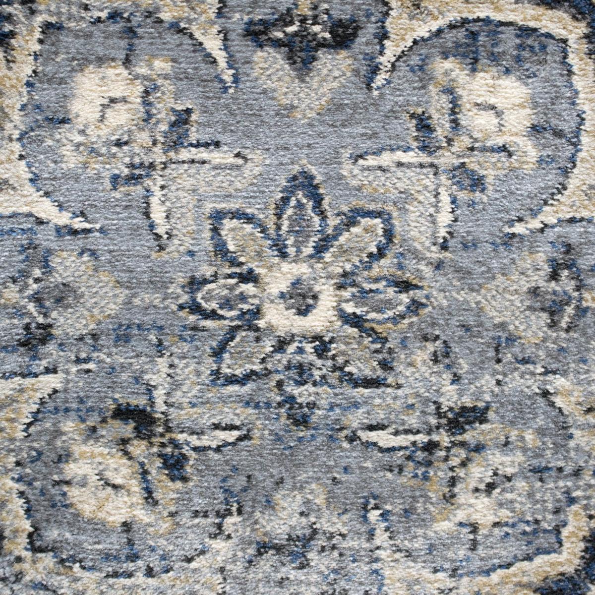 Da Vinci Hallway Runners 57559 9686 in Blue – image 2