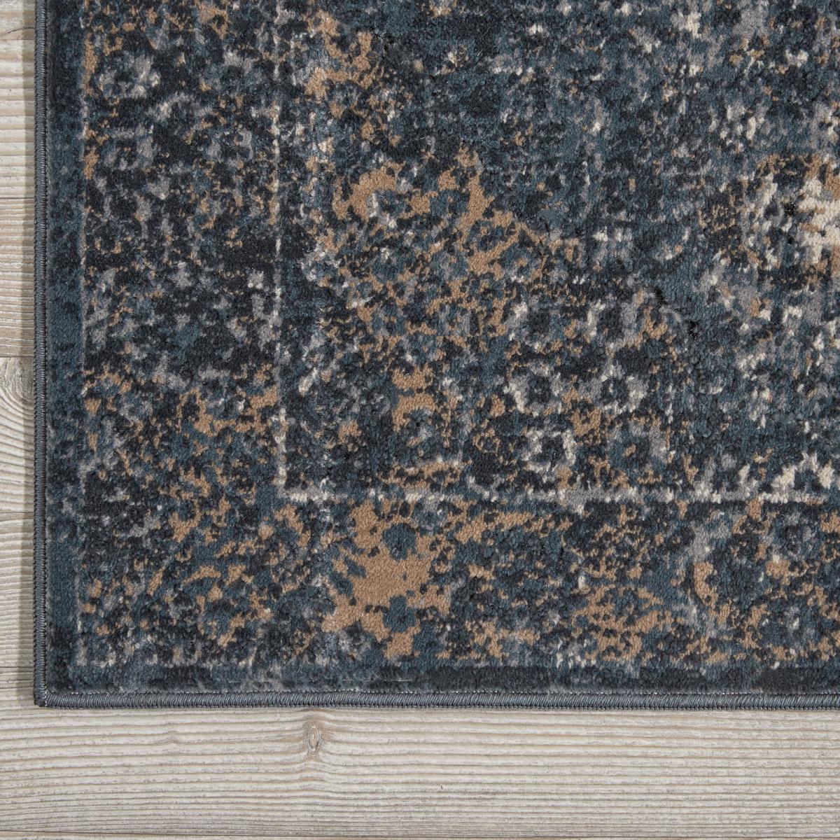 Malta Hallway Runners MAI01 by Kathy Ireland in Navy – image 2