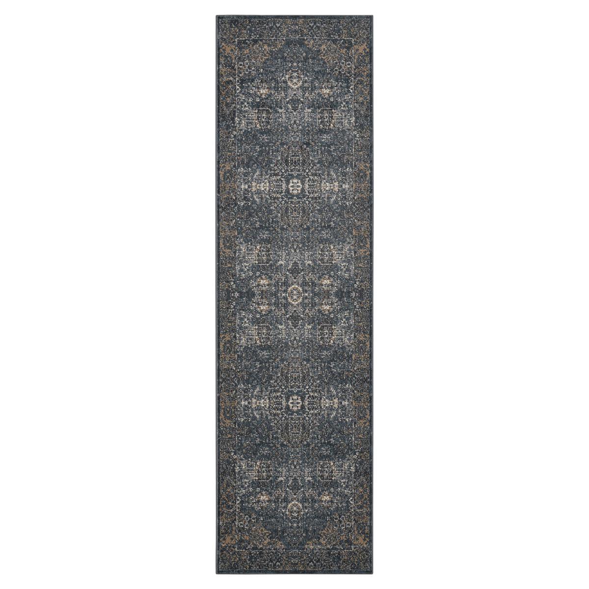 Malta Hallway Runners MAI01 by Kathy Ireland in Navy – image 4