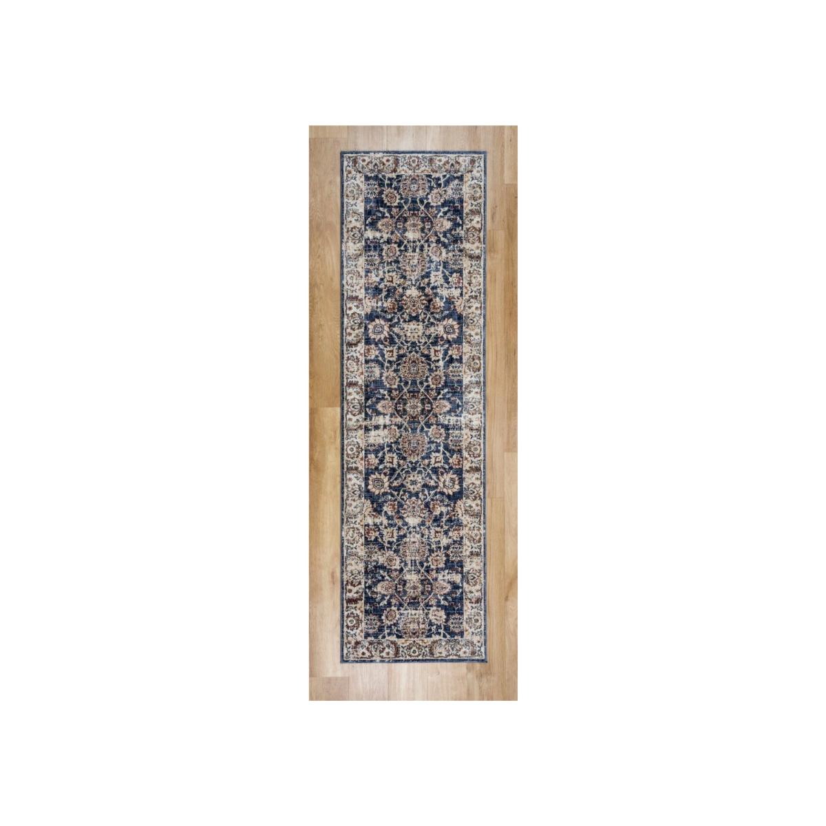 Alhambra Runner 6549A in LTBlue DBlue – image 1