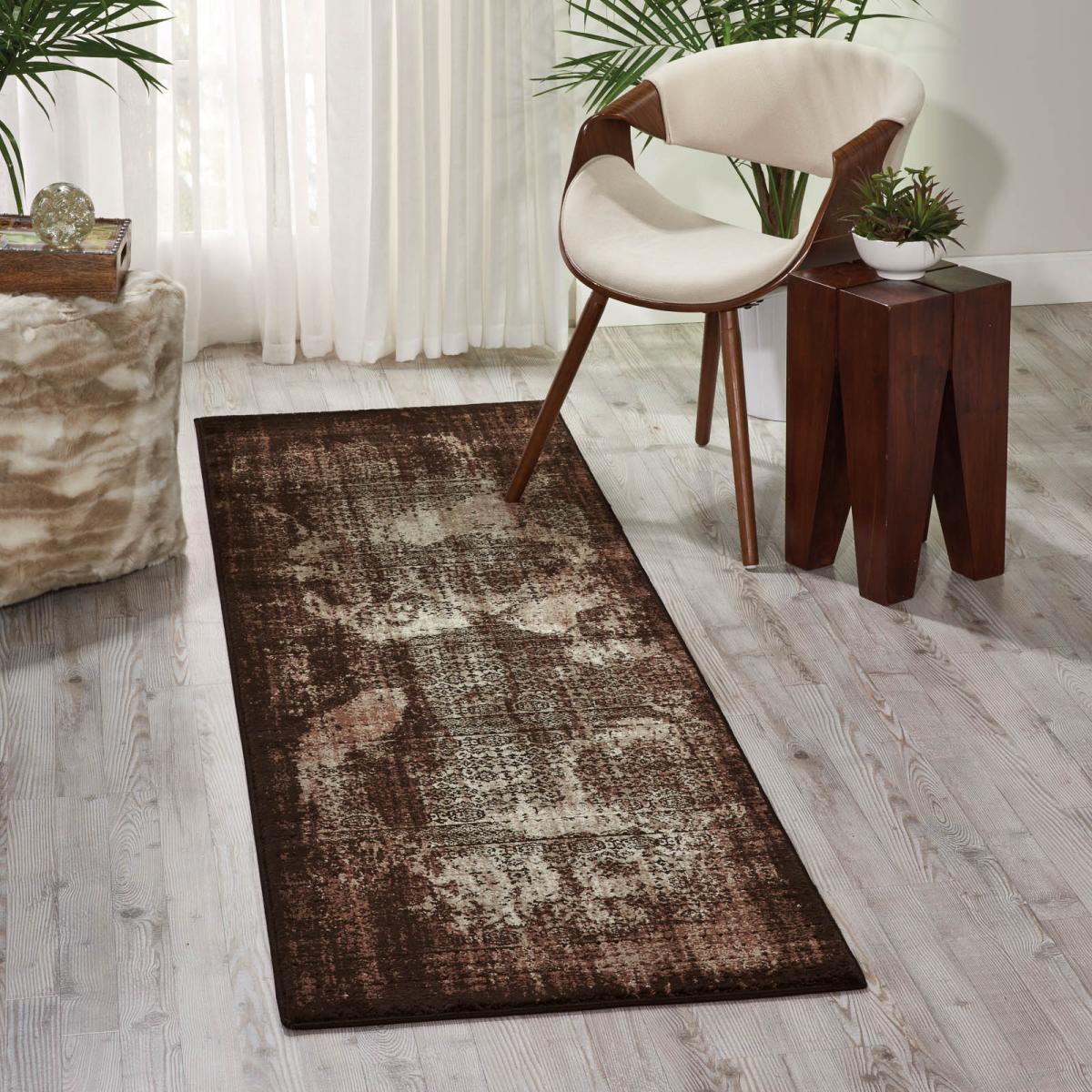 Karma Hallway Runners KRM01 in Latte – image 1