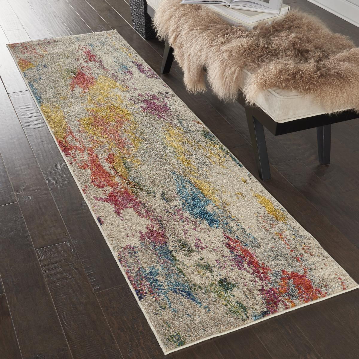 Celestial Hallway Runner CES12 IVMTC by Nourison – image 1