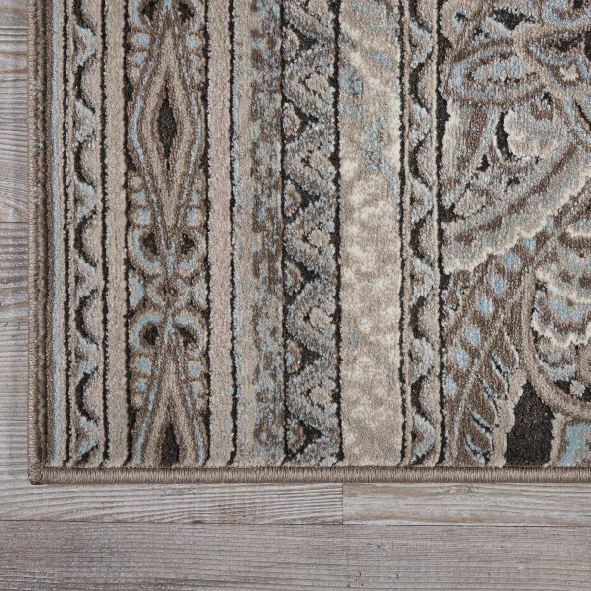 Karma Hallway Runners KRM03 in Stone – image 1