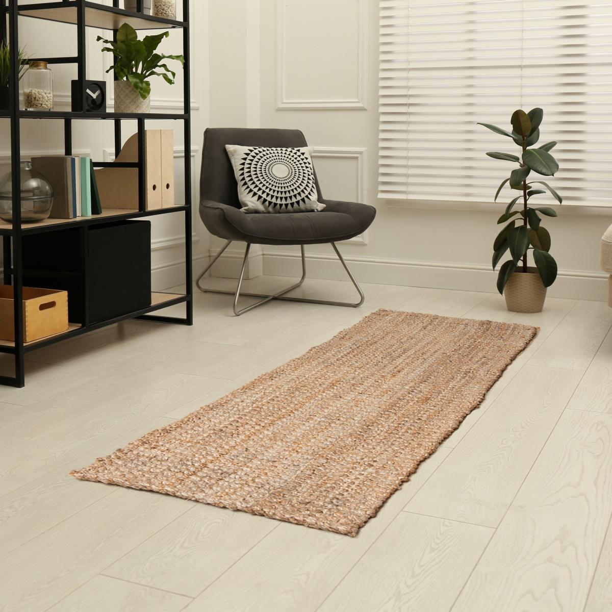 Whitefield Jute Boucle Runner Mat in Natural 45x150cm – image 2