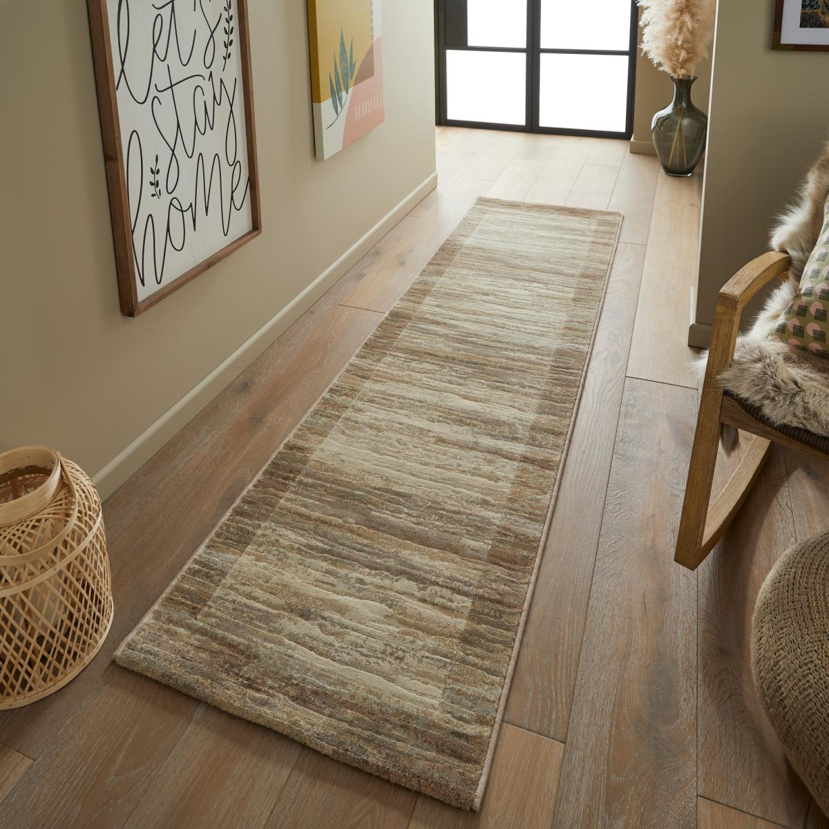 Galleria Hallway Runners 63138 6282 in grey and beige – image 1