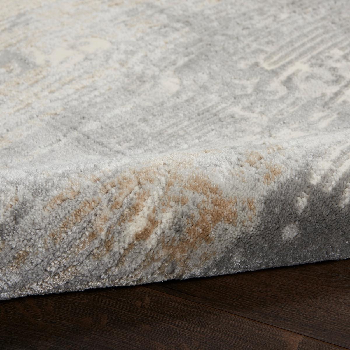 Solace Designer Hallway Runner SLA01 in Ivory Beige by Nourison 69x221cm – image 4
