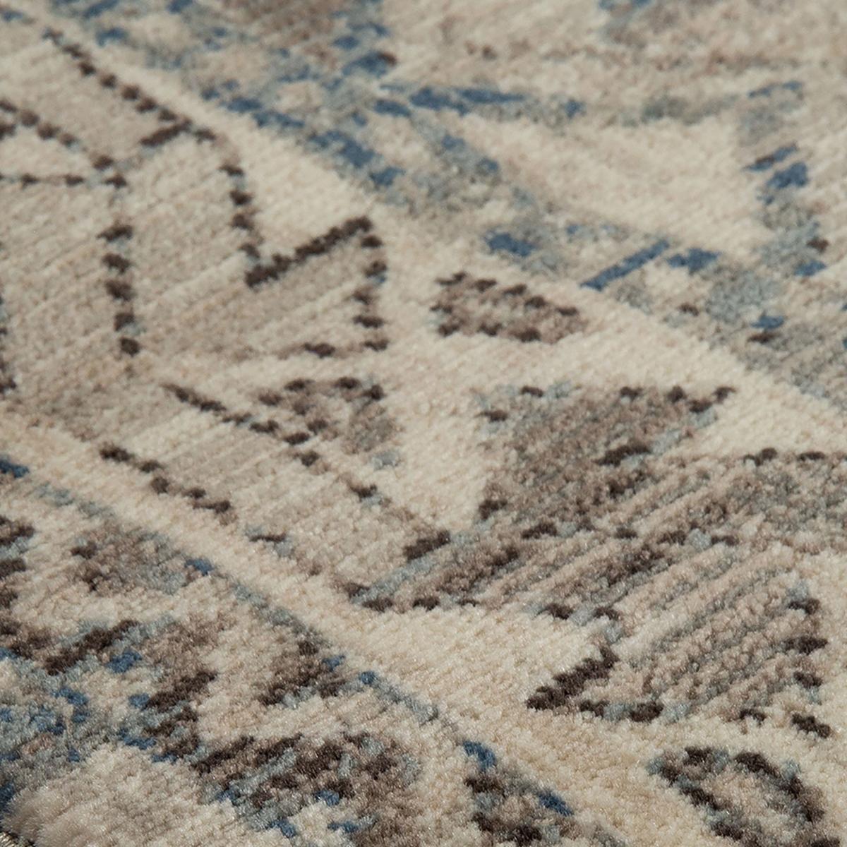 Kendra 2603 H Traditional Medallion Runner Rugs in Blue – image 2