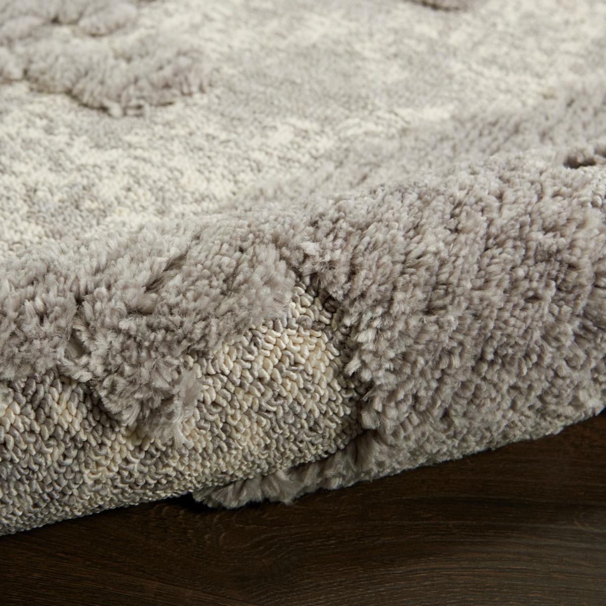 Zermatt Designer Hallway Runner ZER01 in Grey Ivory by Nourison 69x229cm – image 4