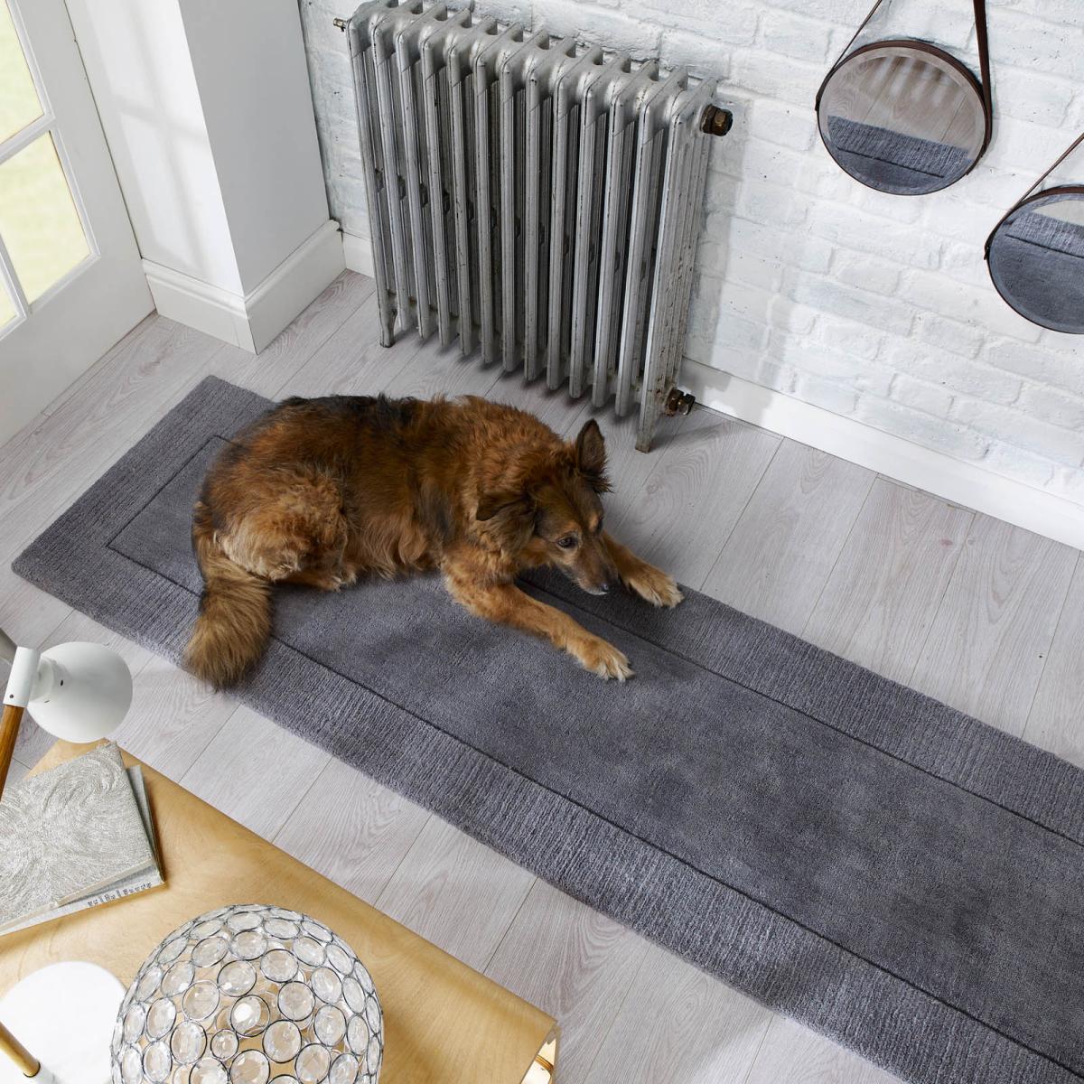 Tuscany Siena Hallway Runners in Light Grey – image 1