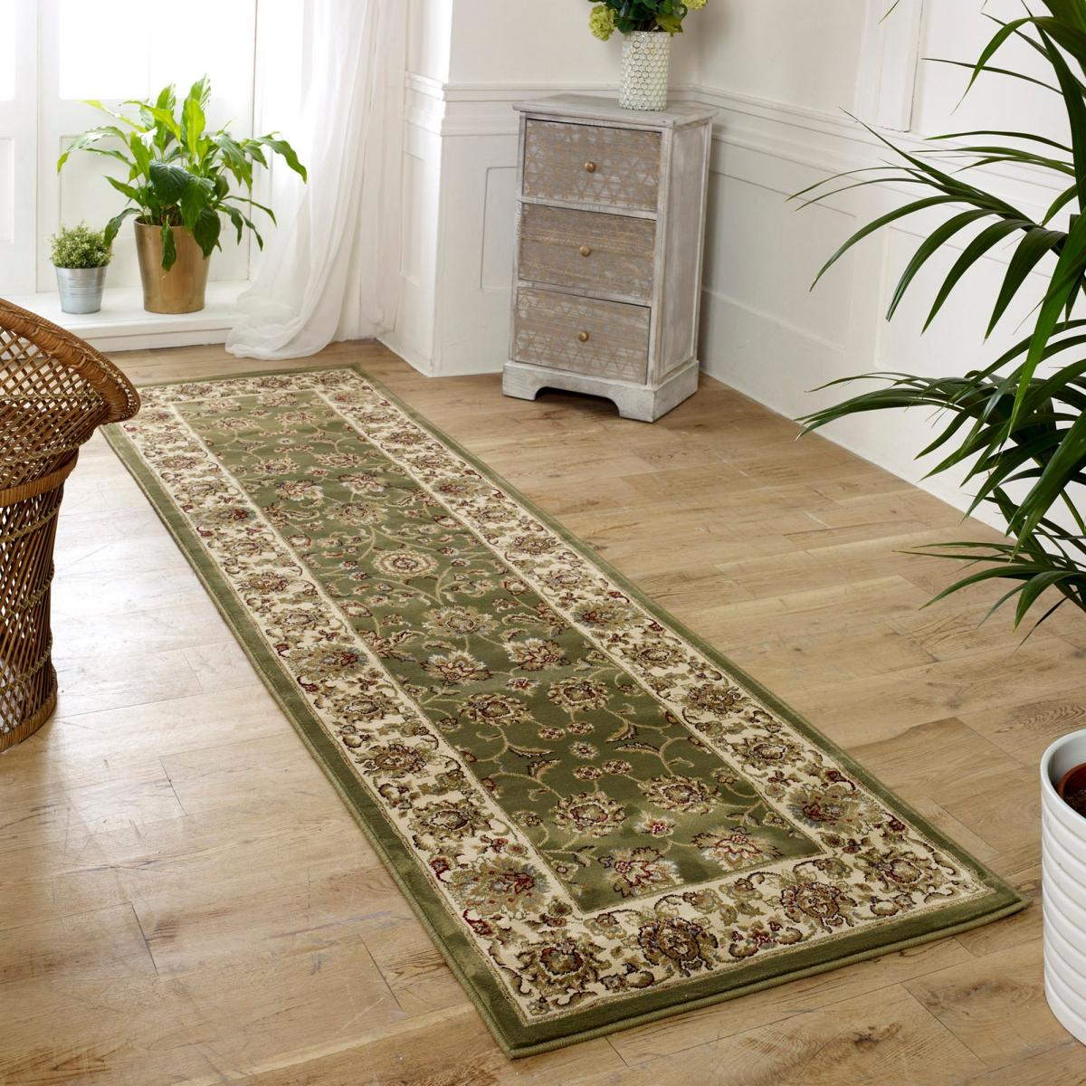 Kendra Hallway Runners 3330G in Green – image 2