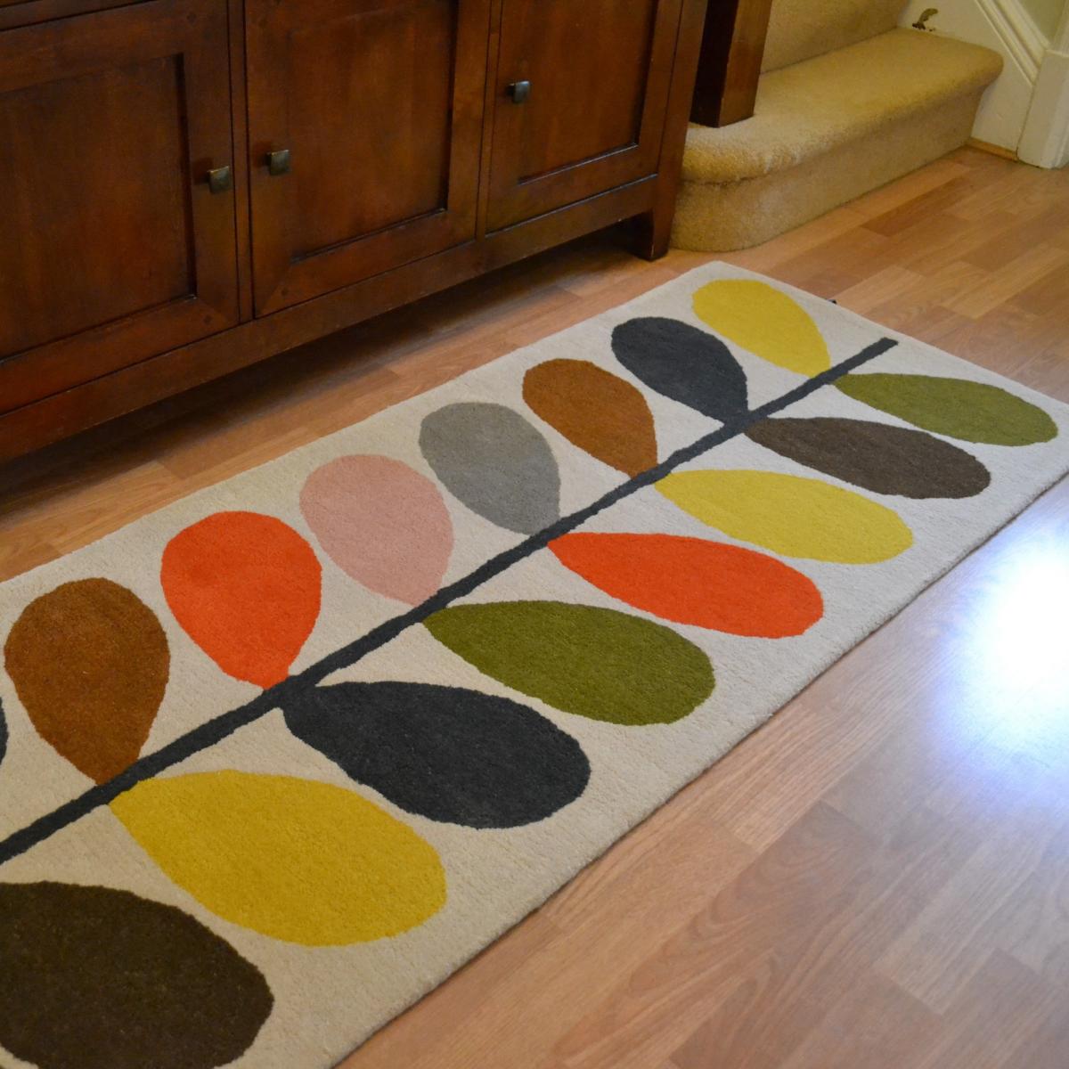 Classic Stem Hallway Runner Rugs in 59505 Multi by Orla Kiely – image 2