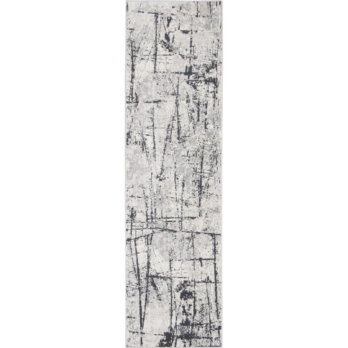 Calvin Klein Vapor Designer Hallway Runner CK972 Ivory Grey 66x229cm – image 4
