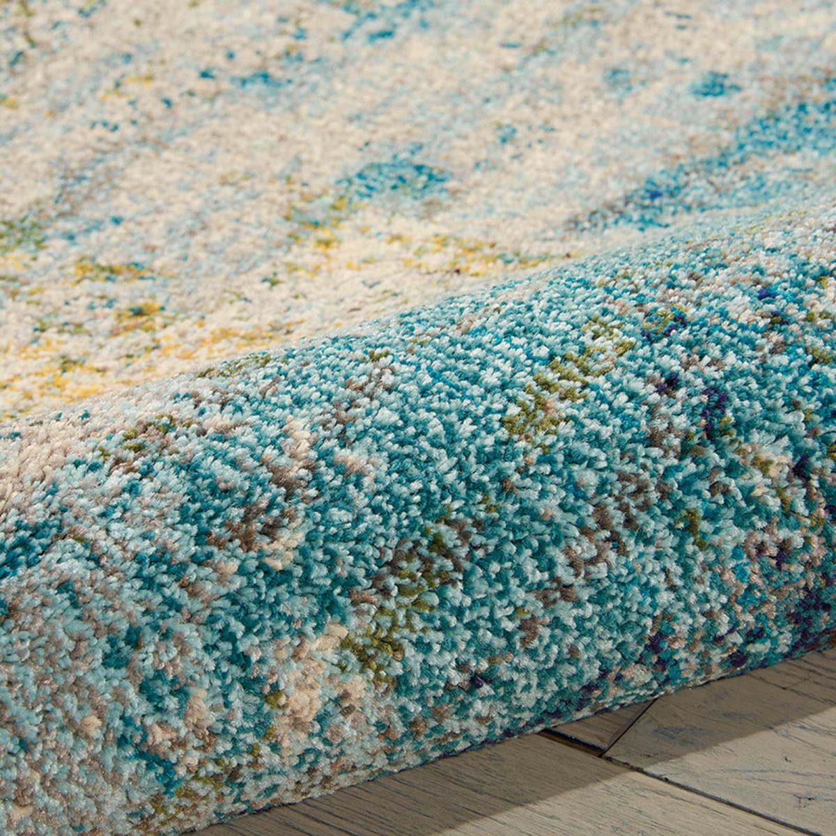 Celestial Hallway Runner CES02 in Seaglass by Nourison – image 2