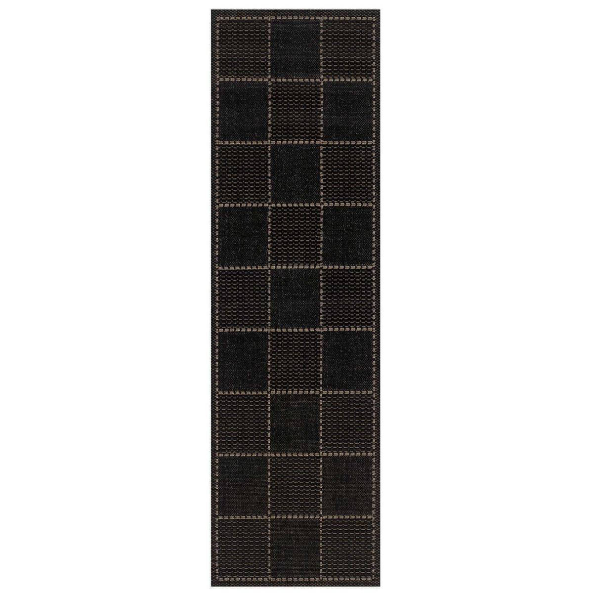 Super Sisalo Anti Slip Kitchen Runners in Black – image 1