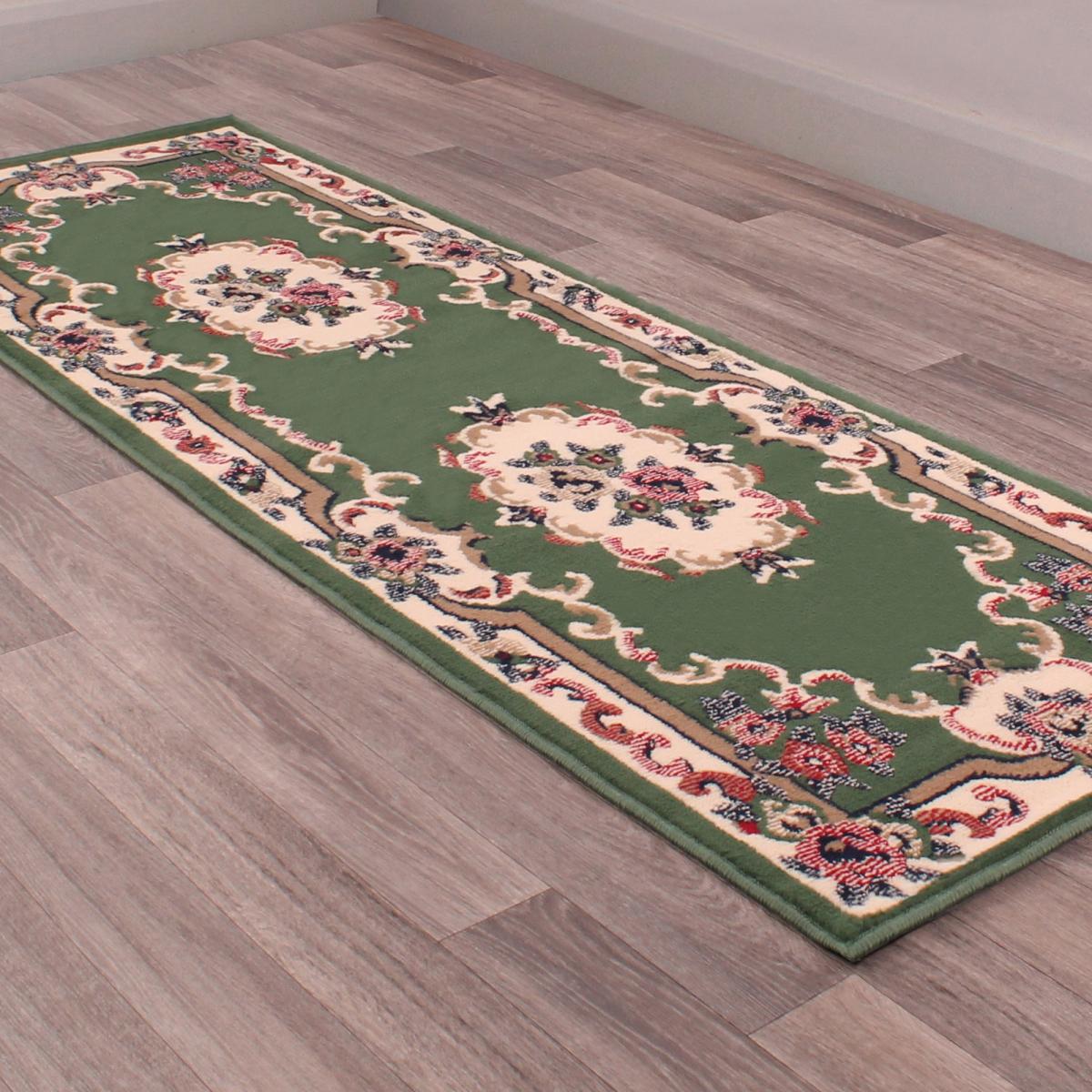 Sandringham Runners in Green by Rugstyle – image 1