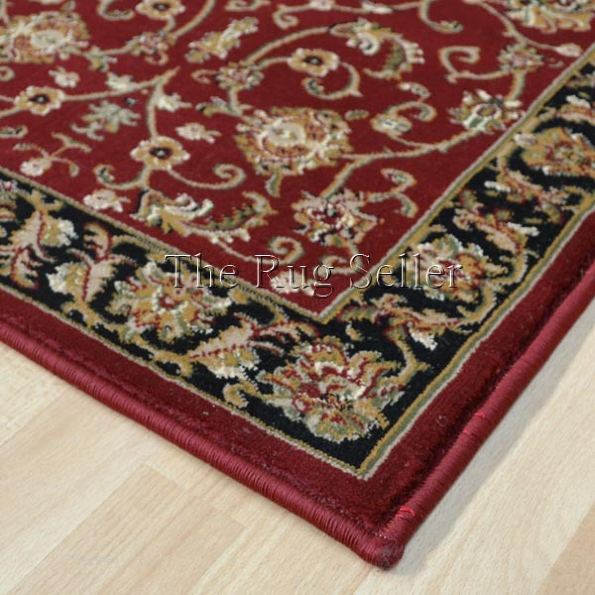 Tiara 7144 Red Black Traditional Hallway Runners – image 2