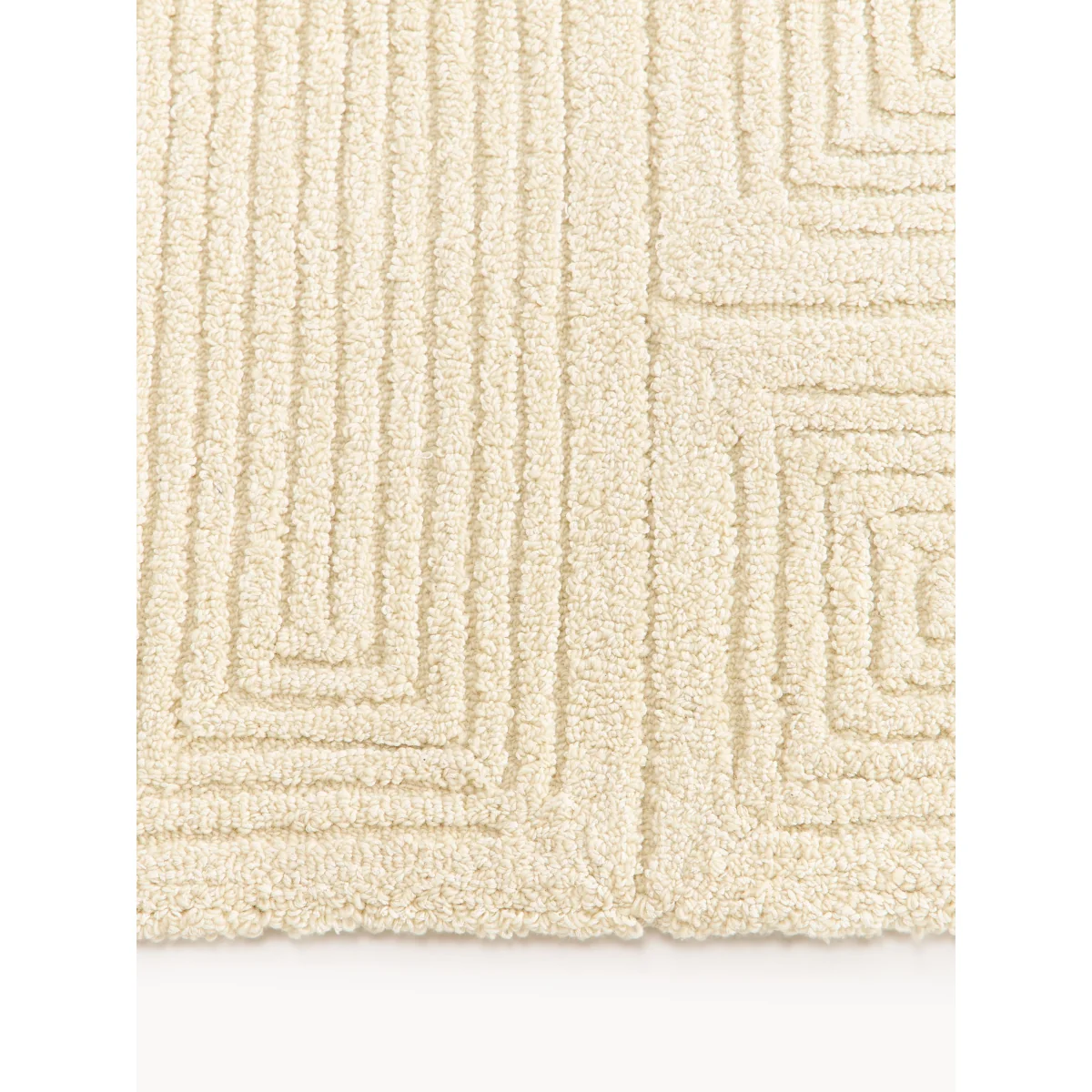 High-Low Wool Runner Alexia, Hand-Tufted – image 2