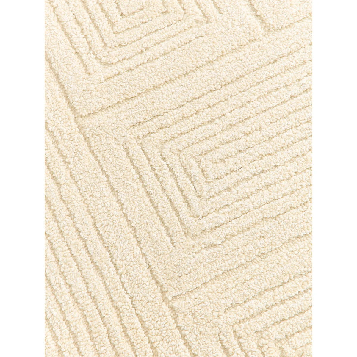 High-Low Wool Runner Alexia, Hand-Tufted – image 3