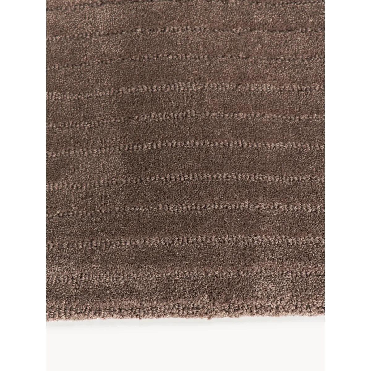High-Low Wool Runner Mason, Hand-Tufted – image 3