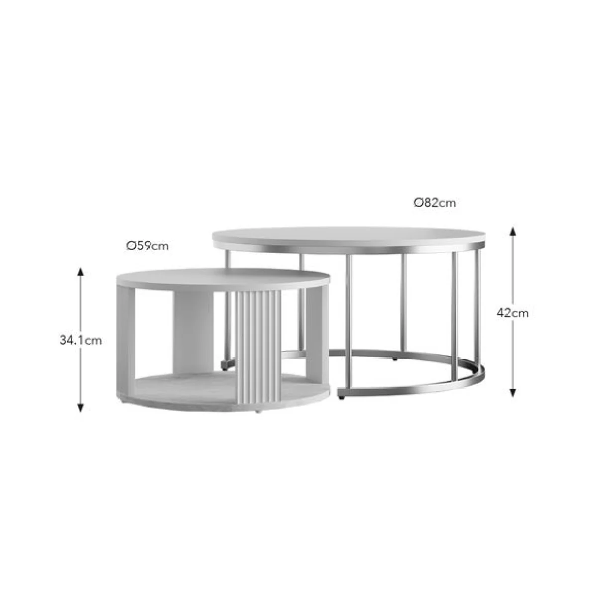 Georgi Nest of Coffee Tables – image 7