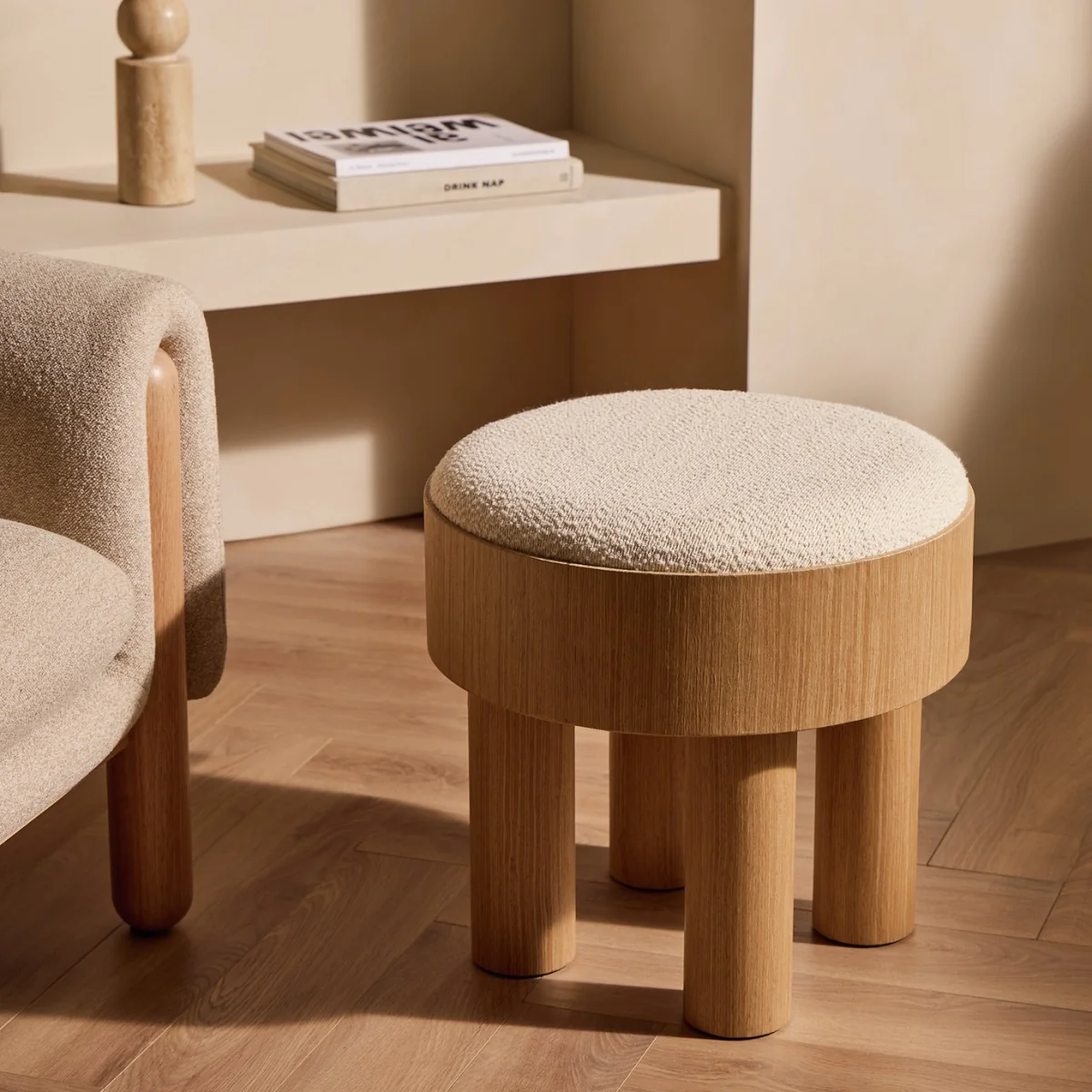 Habitat Juan Side Storage Table - Natural – image 1