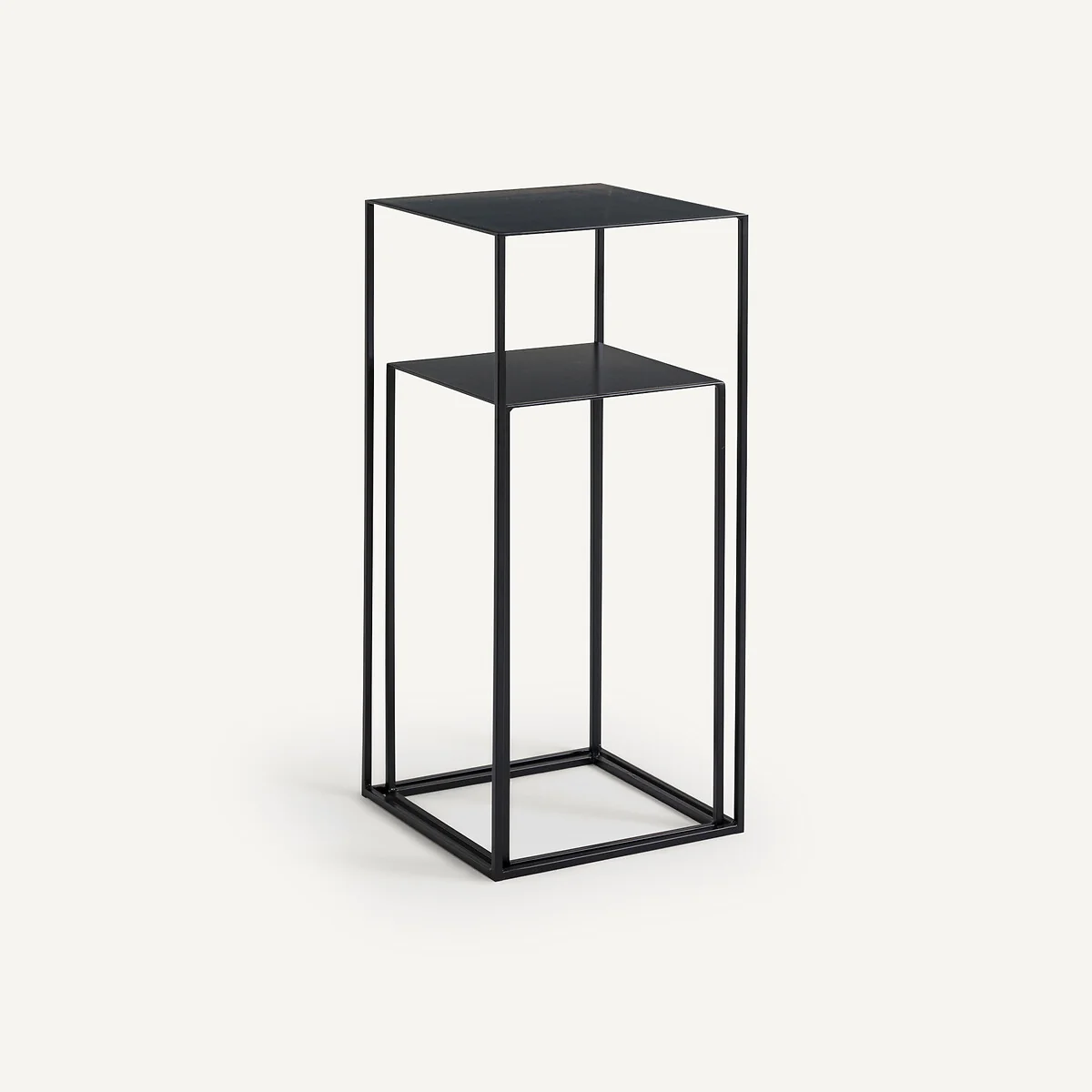 Romy Set of 2 Lacquered Metal Nesting Tables – image 4