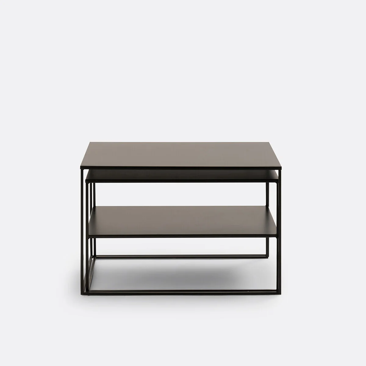 Set of 2 Miva Metal and Steel Nesting Tables – image 5