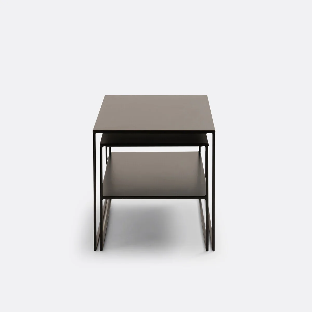 Set of 2 Miva Metal and Steel Nesting Tables – image 6