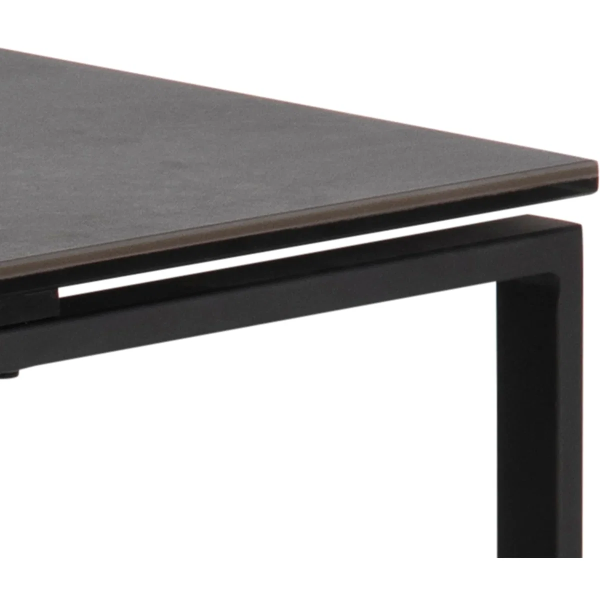 Katrine Ceramic Nest of Tables in Black Set of 3 - Black – image 4