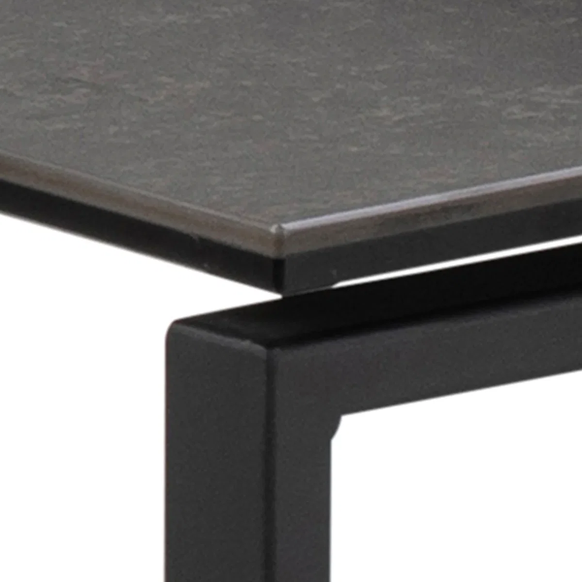 Katrine Ceramic Nest of Tables in Black Set of 3 - Black – image 5