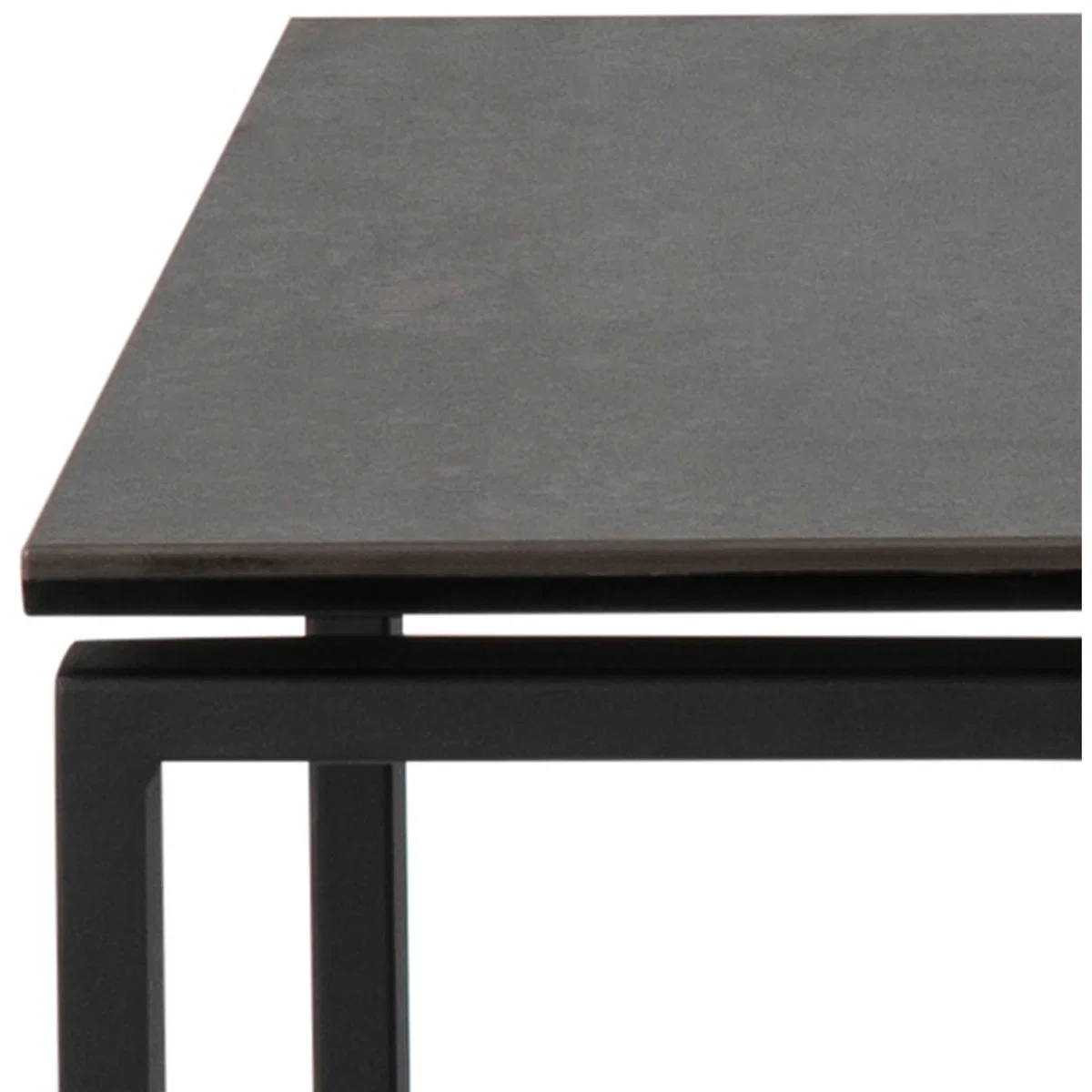 Katrine Ceramic Nest of Tables in Black Set of 3 - Black – image 6