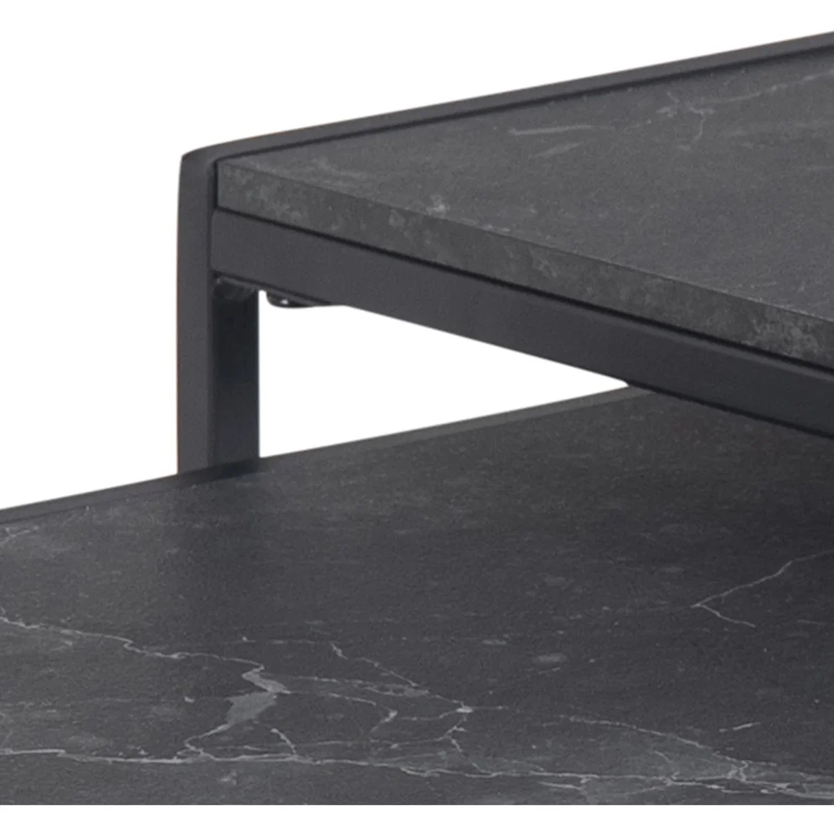 Infinity Nest of Tables in Black Matt Set of 2 - Black – image 8